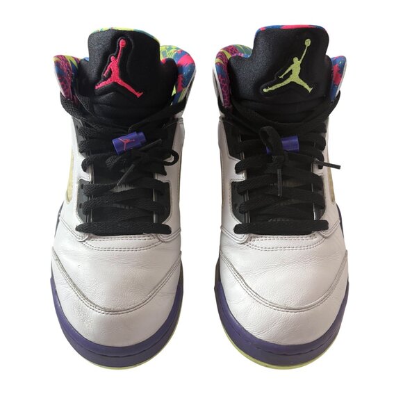 Nike AirJordan 5 Retro Alternate BelAir Sneakers DB3335-100 Multi-Color Mens9.5